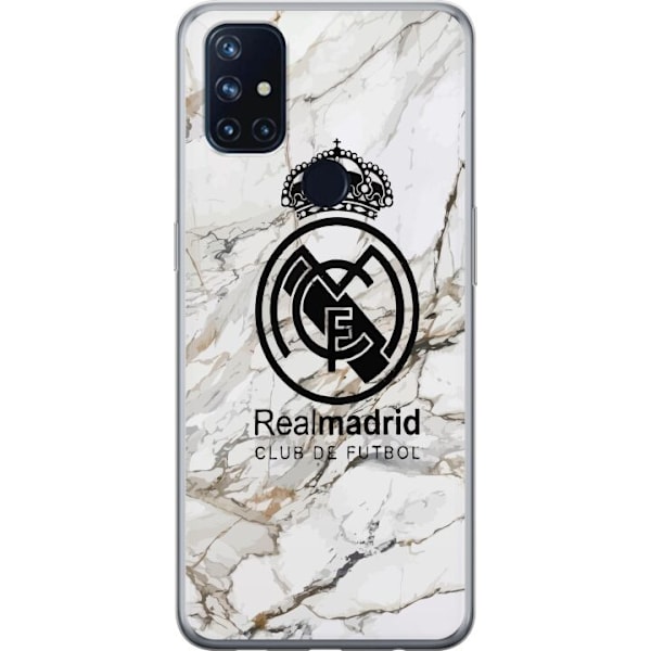 OnePlus Nord N10 5G Gennemsigtig cover Real Madrid