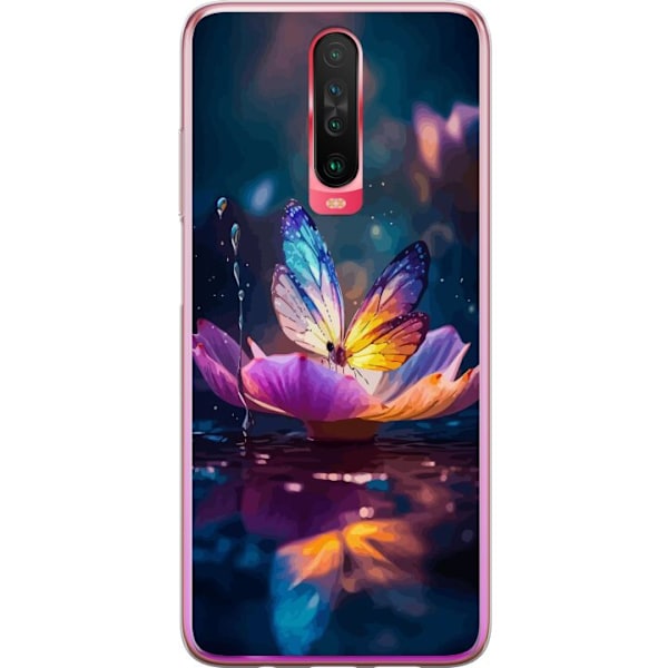 Xiaomi Redmi K30 Gjennomsiktig deksel Butterfly