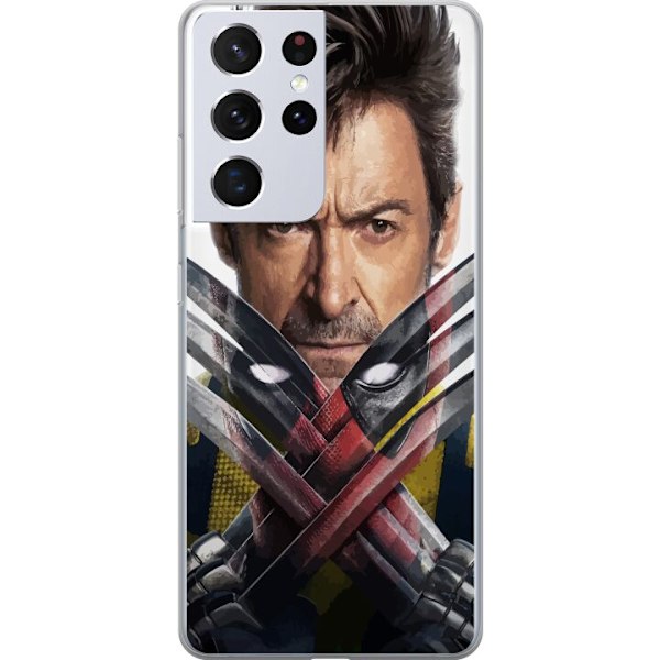 Samsung Galaxy S21 Ultra 5G Gennemsigtig cover Deadpool & Wolv