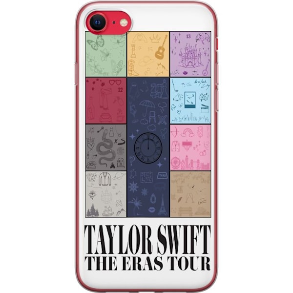 Apple iPhone 7 Gennemsigtig cover Taylor Swift Farver