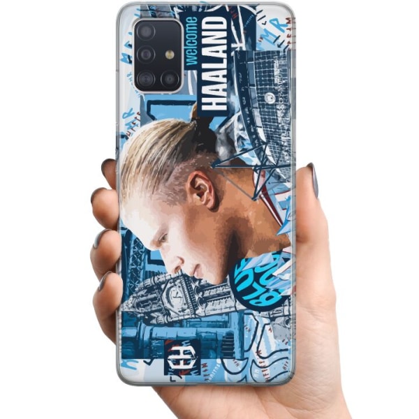 Samsung Galaxy A51 TPU Mobilcover Erling Haaland