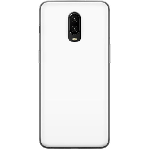 OnePlus 6T Läpinäkyvä kuori Valkoinen