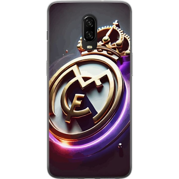 OnePlus 6T Läpinäkyvä kuori Real Madrid CF