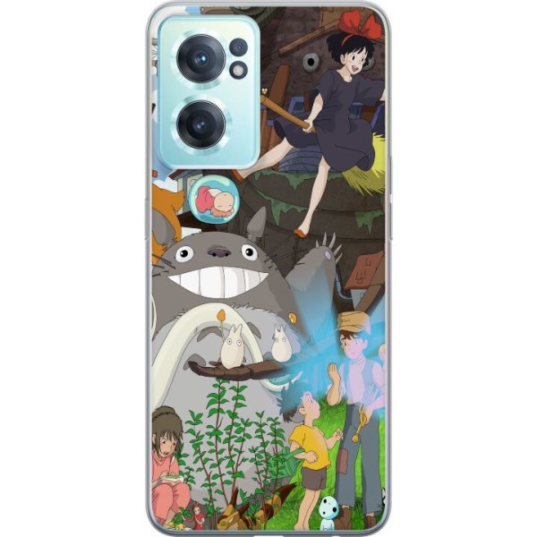 OnePlus Nord CE 2 5G Gennemsigtig cover Studio Ghibli