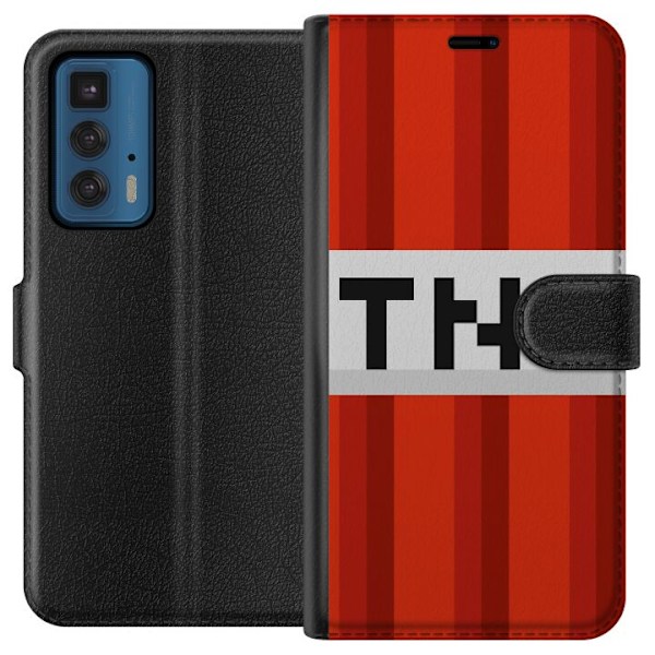 Motorola Edge 20 Pro Tegnebogsetui Minecraft TNT