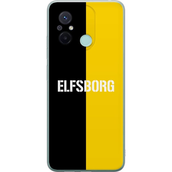 Xiaomi Redmi 12C Genomskinligt Skal Elfsborg