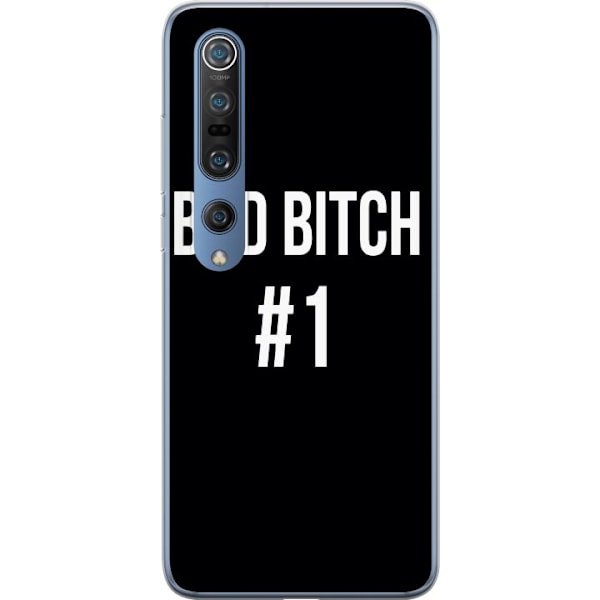 Xiaomi Mi 10 Pro 5G Gennemsigtig cover Bad Bitch #1