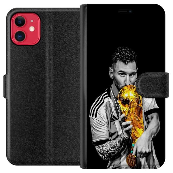 Kompatibel Tegnebogsetui til Apple iPhone 11 Lionel Messi