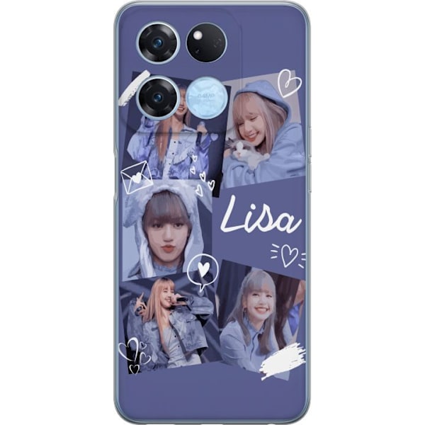 OnePlus Ace Racing Läpinäkyvä kuori Lisa Blackpink – Aest