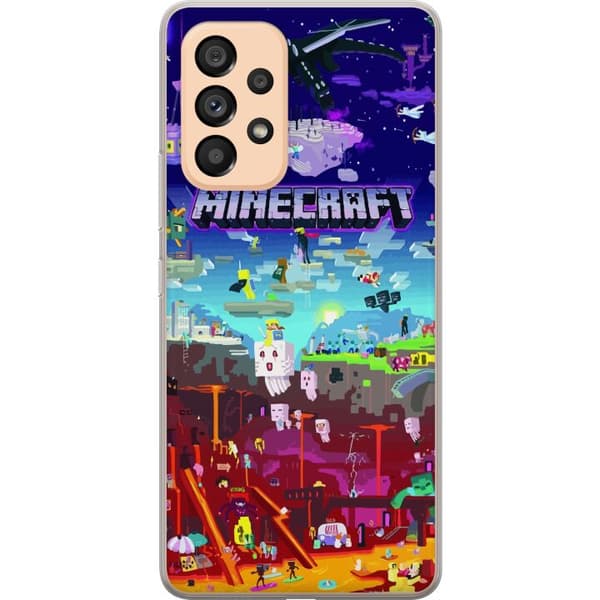Kompatibel Mobilcover til Samsung Galaxy A53 5G Minecraft