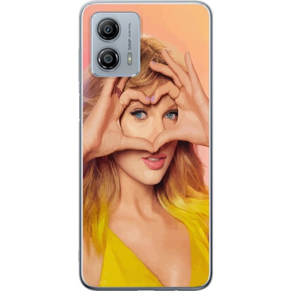 Motorola Moto G53 Genomskinligt Skal Taylor Swift