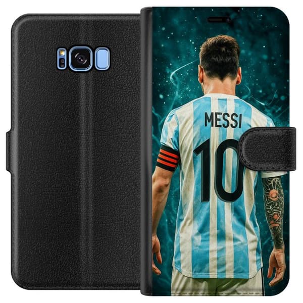 Kompatibelt Lommeboketui til Samsung Galaxy S8 Messi