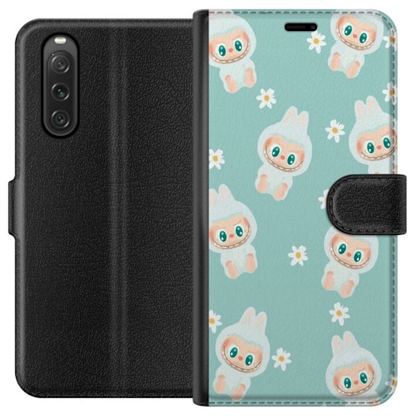 Sony Xperia 10 V Plånboksfodral Labubu Candy Vibes – Söt o