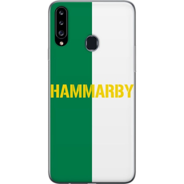 Samsung Galaxy A20s Gennemsigtig cover Hammarby