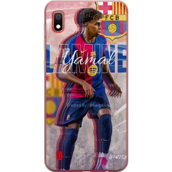 Samsung Galaxy A10 Läpinäkyvä kuori Lamine Yamal FCB