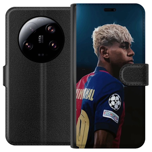 Xiaomi 13 Ultra Lompakkokotelo Lamine Yamal - Barcelonan ihmel