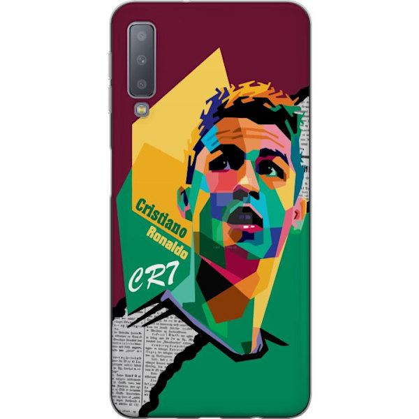 Samsung Galaxy A7 (2018) Gjennomsiktig deksel Ronaldo