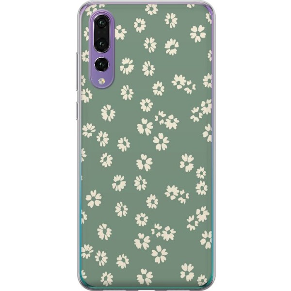 Huawei P20 Pro Genomskinligt Skal Blomsterdröm – färgglatt blommönster