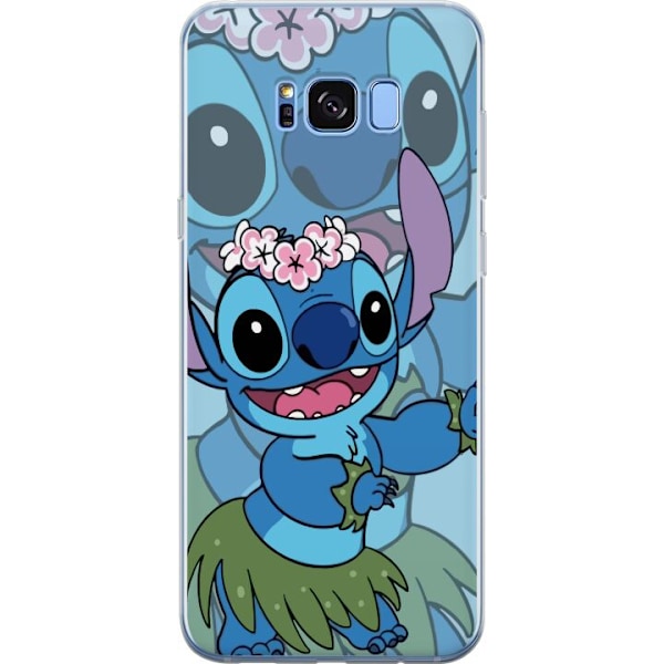 Samsung Galaxy S8 Gennemsigtig cover Stitch under Stjernerne - Magisk Anime-stil