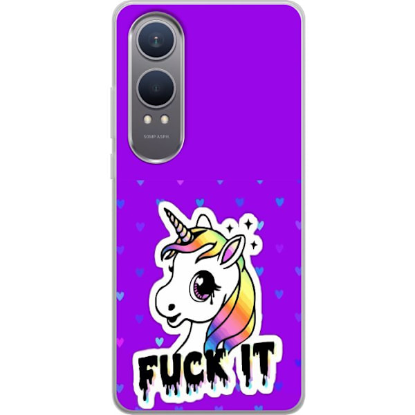 OnePlus Nord CE4 Lite Gjennomsiktig deksel Einhorn