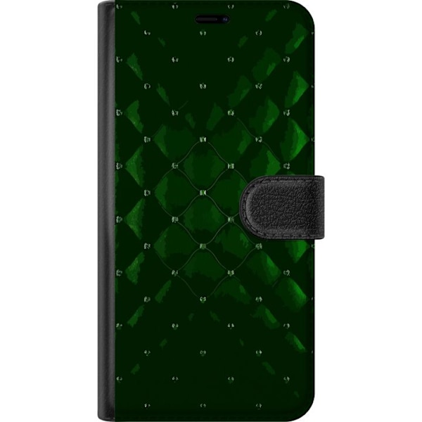 Motorola Moto G85 Lompakkokotelo Luxusvihreä