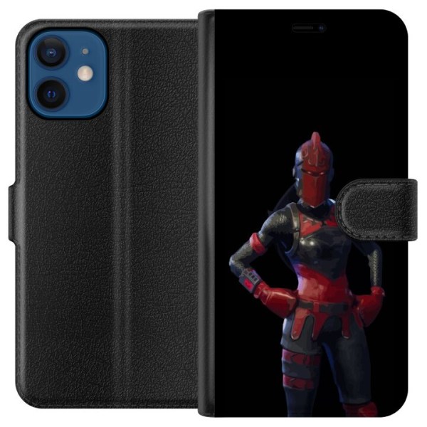 Apple iPhone 12  Plånboksfodral Fortnite - Red Knight
