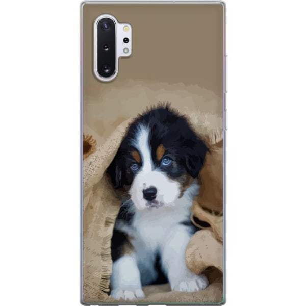 Samsung Galaxy Note10+ Gennemsigtig cover Hundebarn