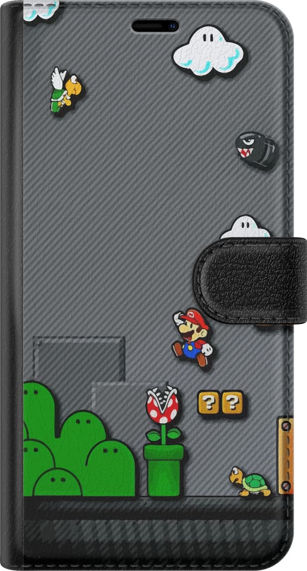 Kompatibel Tegnebogsetui til Sony Xperia 10 IV Super Mario Bros