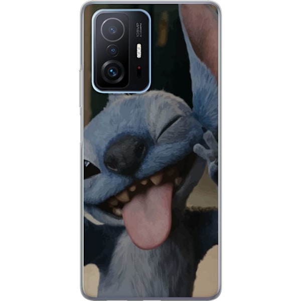 Xiaomi 11T Pro Gjennomsiktig deksel Stitch Søt Alien - Blå F