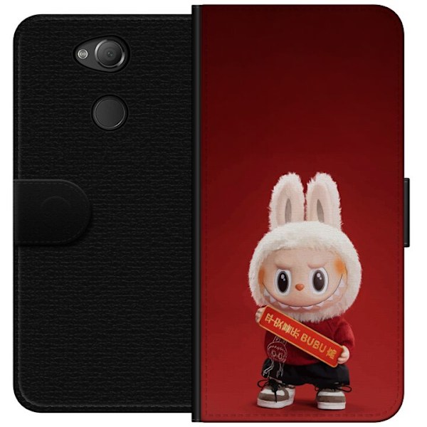 Sony Xperia XA2 Tegnebogsetui Pop Mart The Monsters Labubu Hel