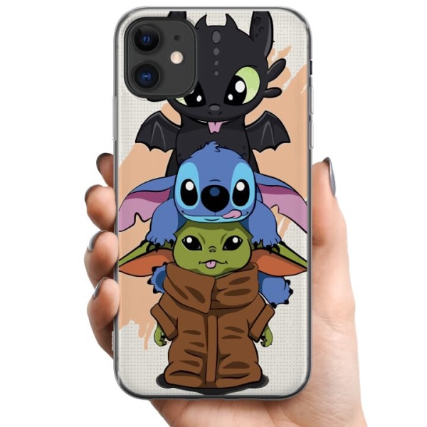 Apple iPhone 11 TPU Mobilcover Lilo og Stitch