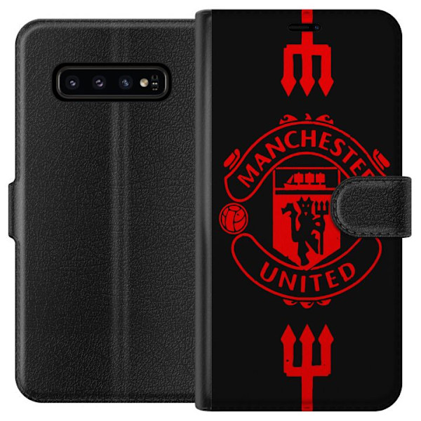 Samsung Galaxy S10 Plånboksfodral ManchesterUnited