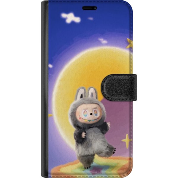 Samsung Galaxy A26 Lommeboketui Labubu Neon Pop - Neonfarget p