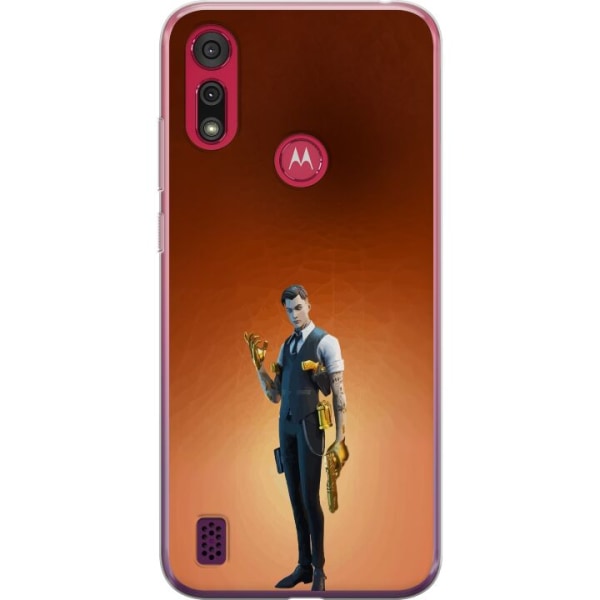 Motorola Moto E6s (2020) Gennemsigtig cover Fortnite - Midas