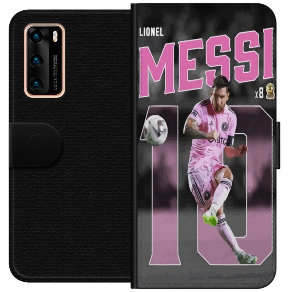 Huawei P40 Lommeboketui Lionel Messi