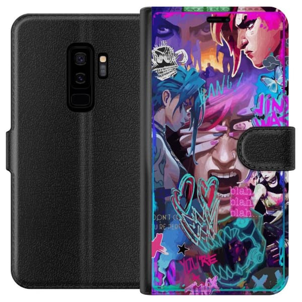 Kompatibelt Plånboksfodral till Samsung Galaxy S9+ Arcane