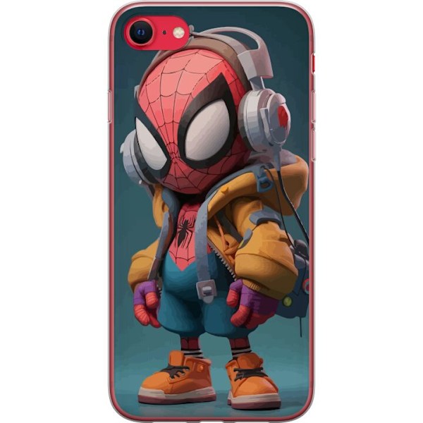 Apple iPhone 16e Genomskinligt Skal Spiderman