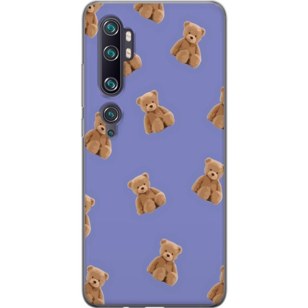 Xiaomi Mi Note 10 Pro Gennemsigtig cover Flyvende bjørne