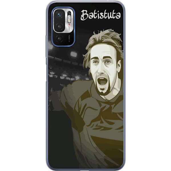 Xiaomi Redmi Note 10 5G Gjennomsiktig deksel Gabriel Batistuta