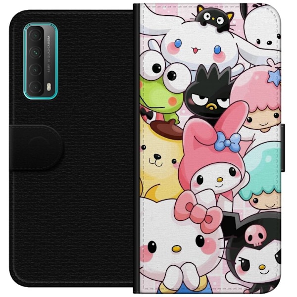 Huawei P smart 2021 Plånboksfodral Kawaii Sanrio Crew