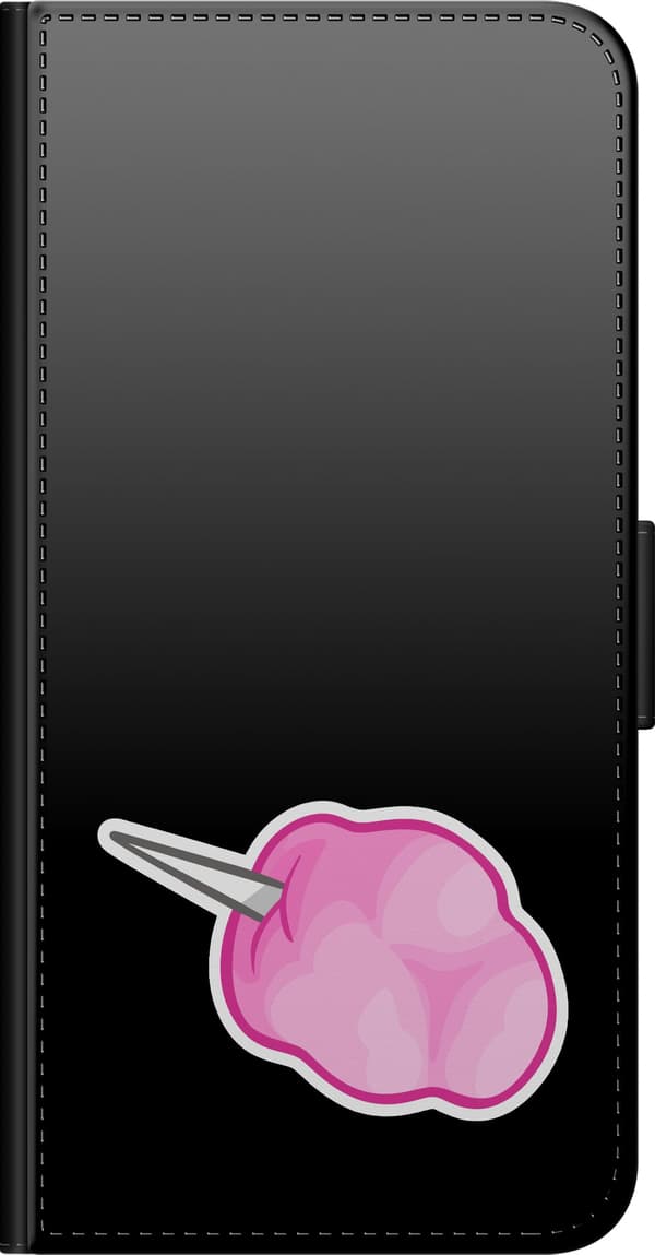 Kompatibel Tegnebogsetui til Huawei nova 8 Pro Lyserødt candyfloss - Lyserødt motiv med lyserødt candyfloss. pink