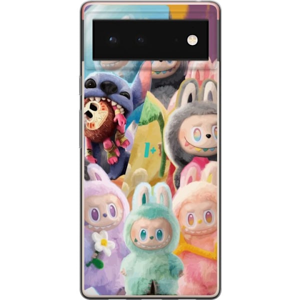 Google Pixel 6 Läpinäkyvä kuori iso