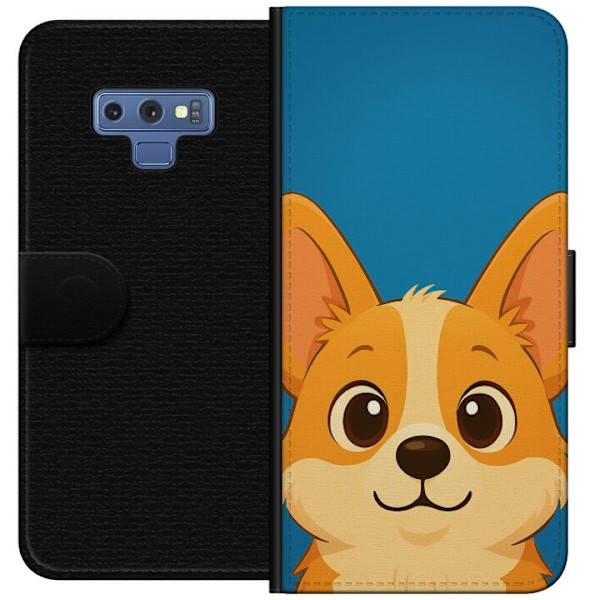 Samsung Galaxy Note9 Plånboksfodral Hello Corgi