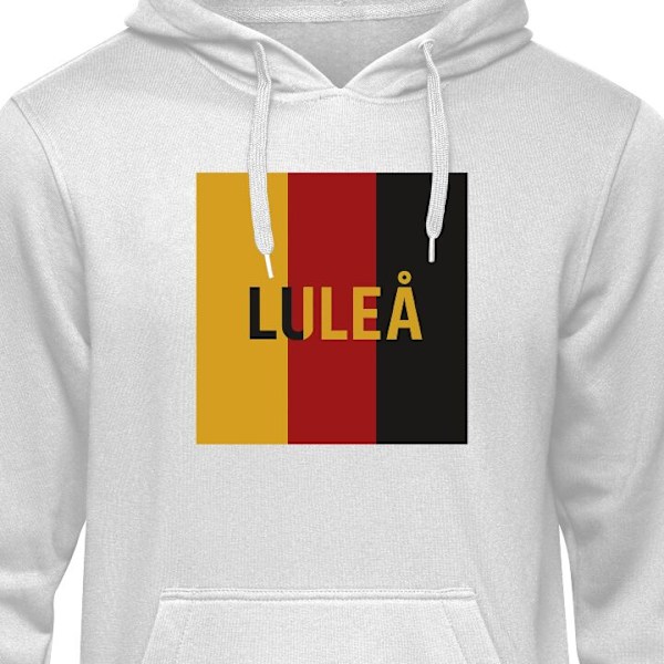 Hoodie för Vuxen | Bekväm Huvtröja Luleå – Hockey grå XXL