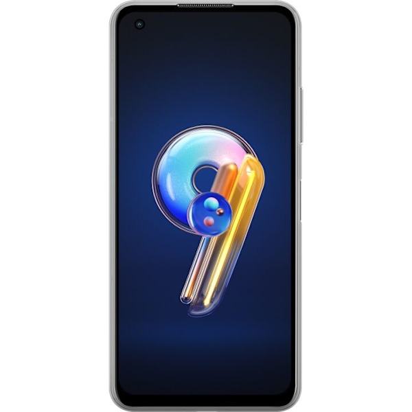 Asus Zenfone 9 Gjennomsiktig deksel Bladedetaljer