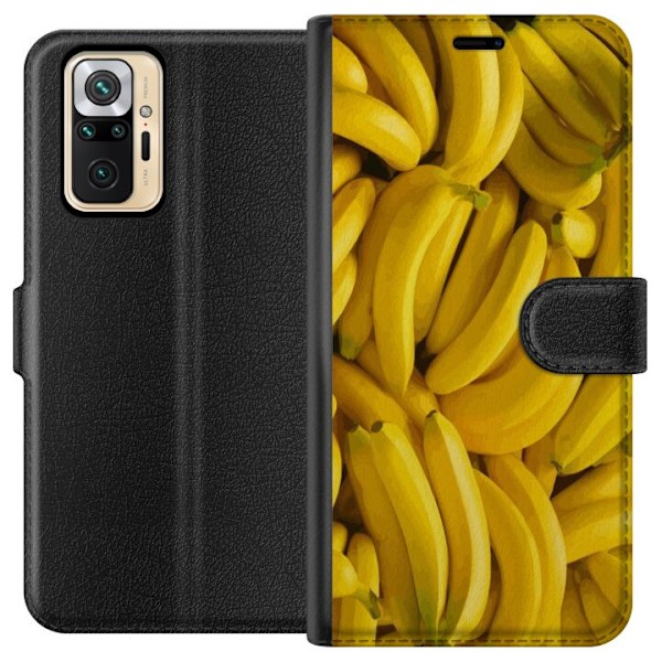 Xiaomi Redmi Note 10 Pro Plånboksfodral Banana Pattern – le