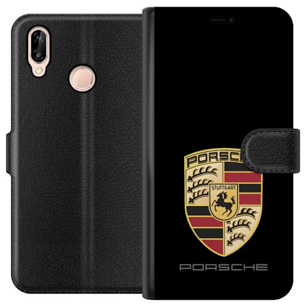 Huawei P20 lite Plånboksfodral PORSCHE