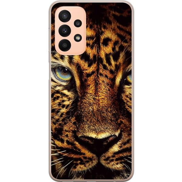 Kompatibelt Mobildeksel til Samsung Galaxy A23 leopard