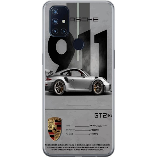 OnePlus Nord N10 5G Gennemsigtig cover Porsche 911