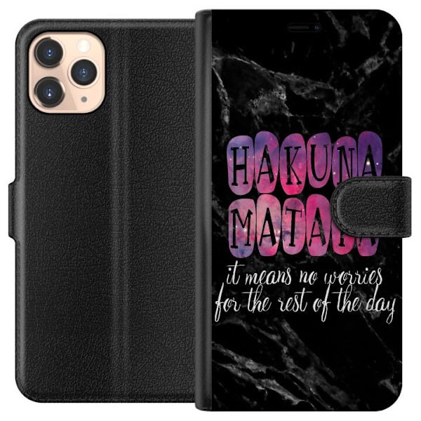 Apple iPhone 11 Pro Plånboksfodral Hakuna Matata